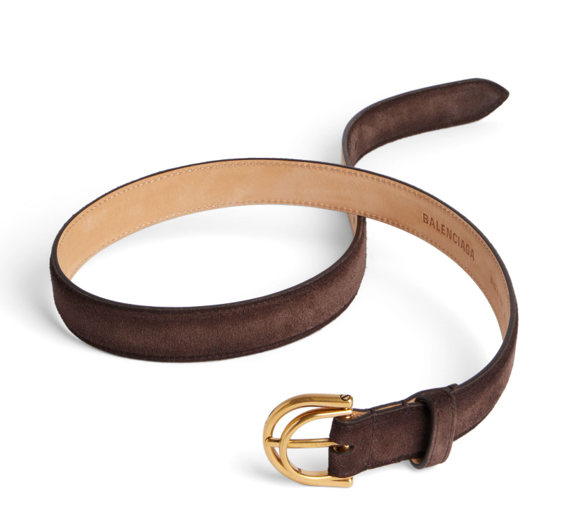 Balenciaga Leather Belt 2.5cm