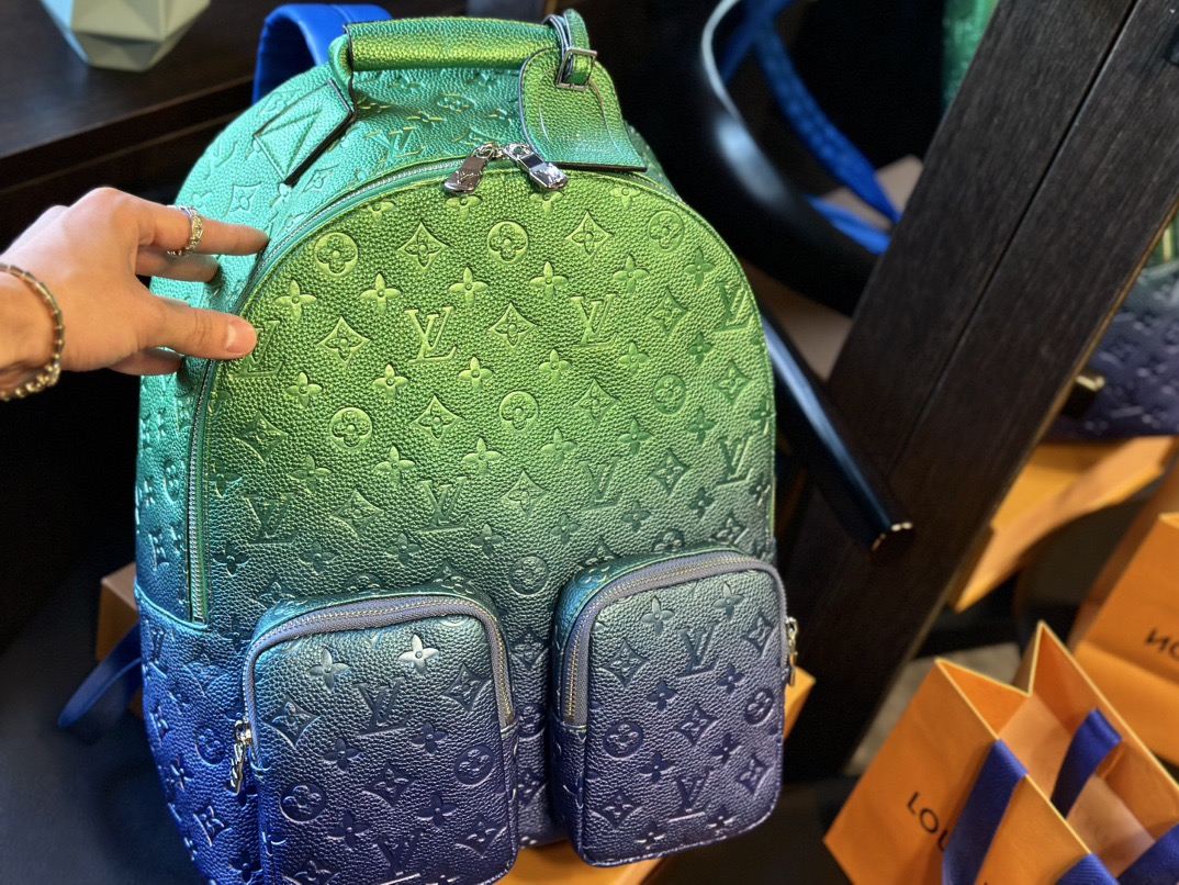 Louis Vuitton LV neon gradient backpack