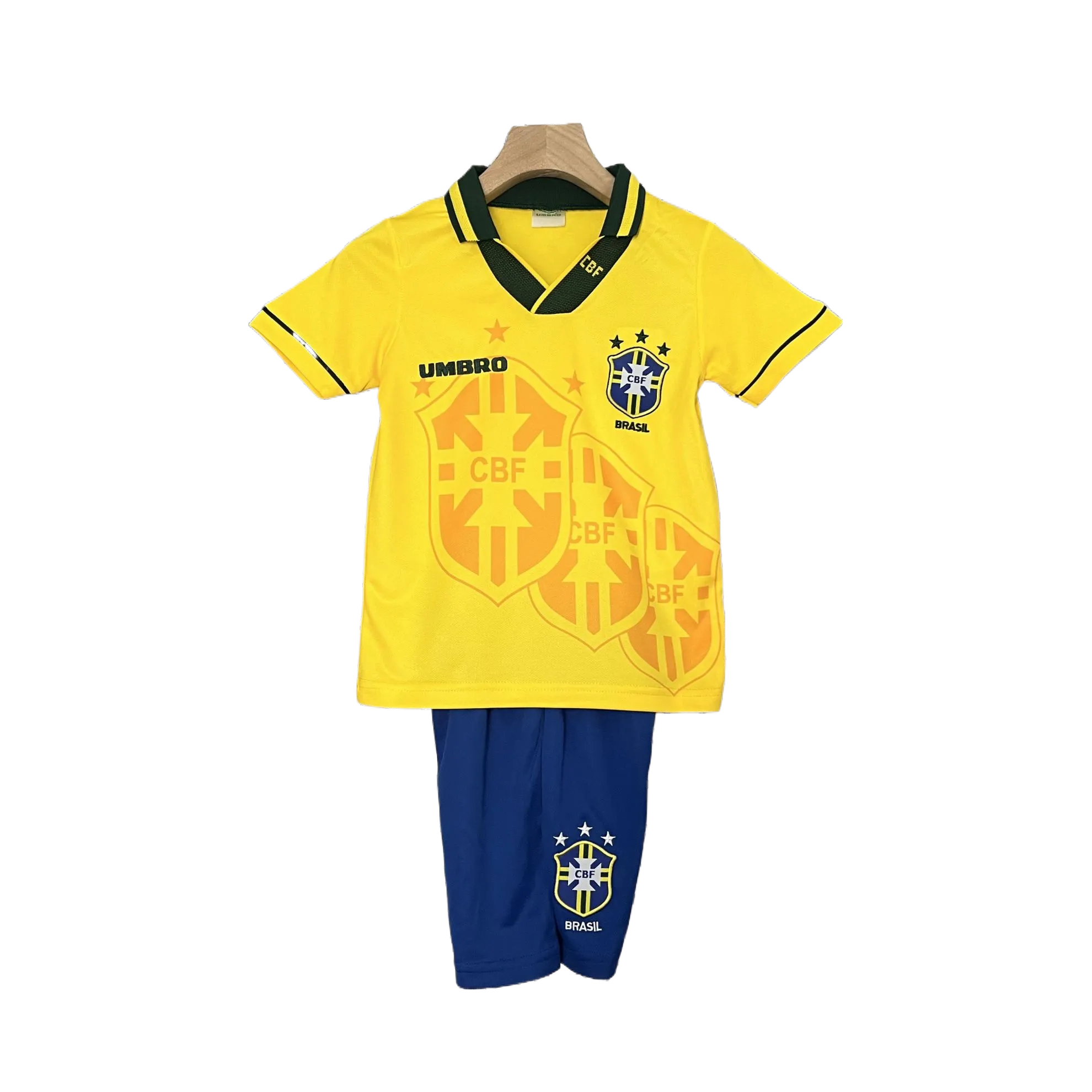 Kids Retro Brazil  93/94 Home 16-28
