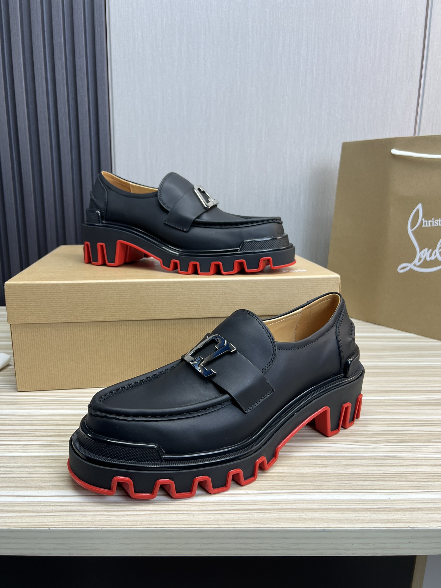 Christian Louboutin Men's Platform Loafer