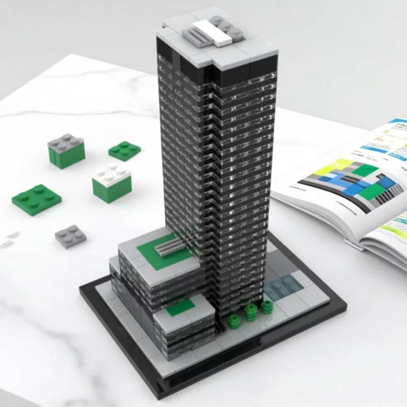 MOC 219954 - Seagram Building 1:800 Scale