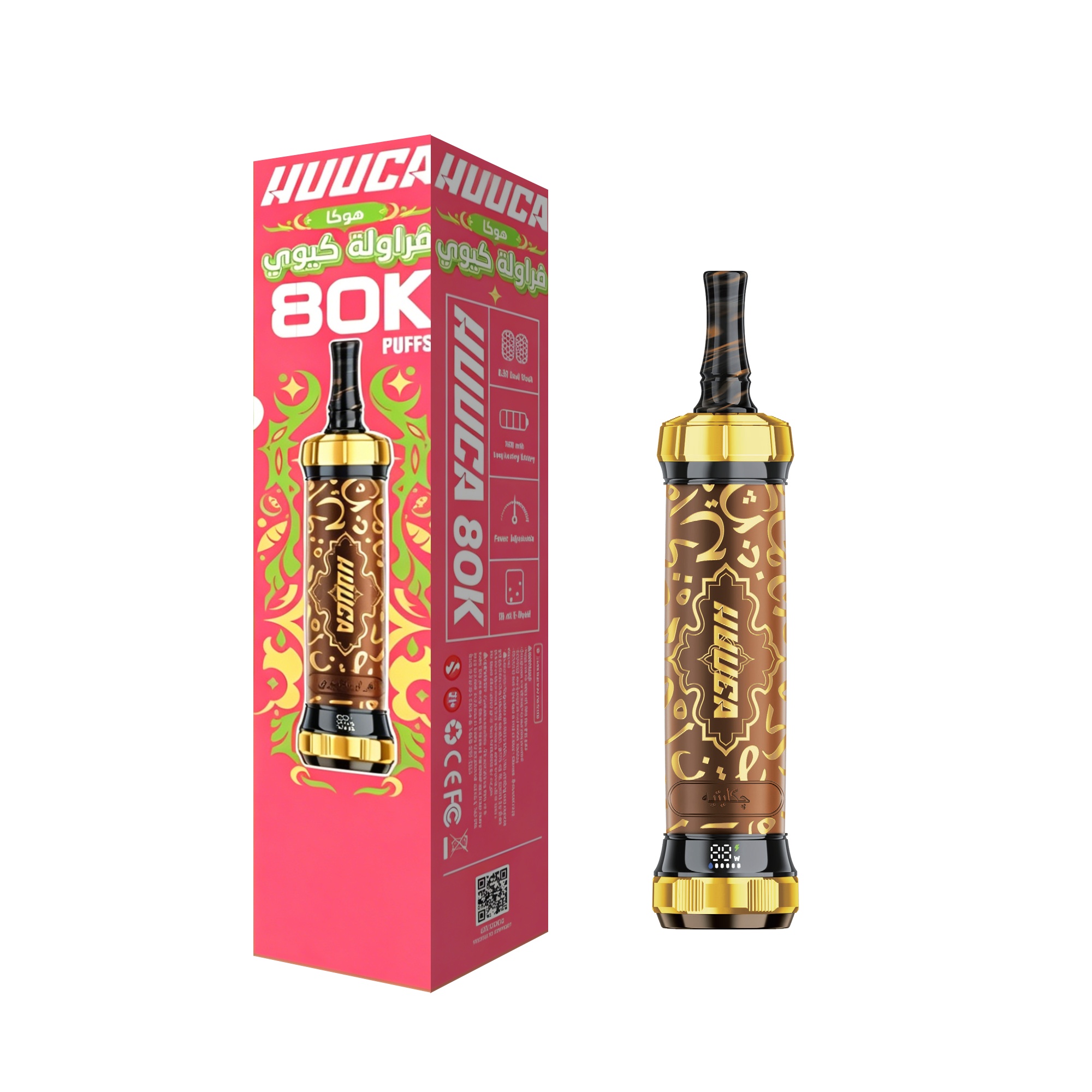HUUCA 80K 3mg DTL Disposable Vape