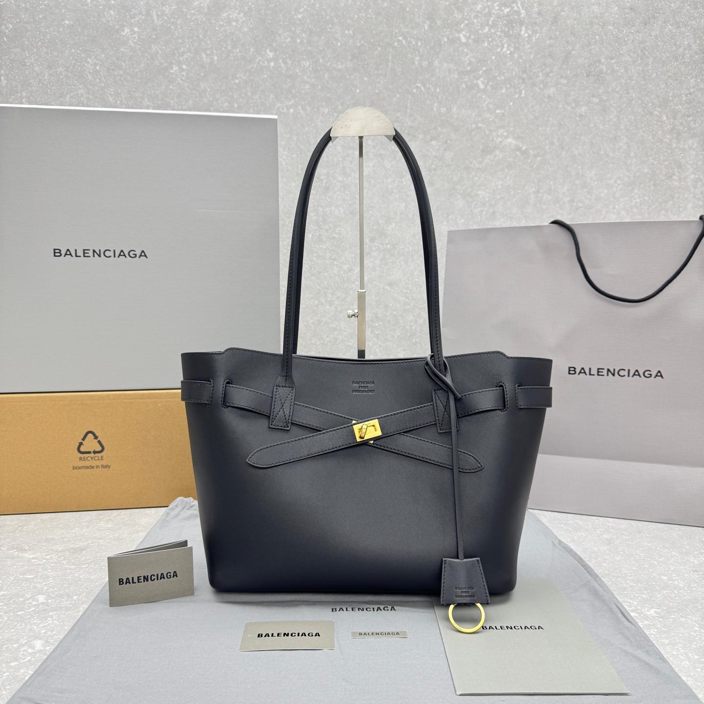 Balenciaga Bel Air Tote Bag Large in Black