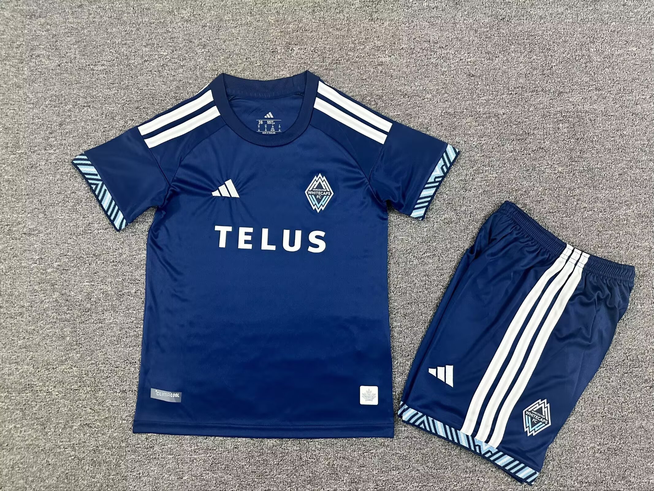 Kids Vancouver Whitecaps FC Blue 2026 The Coastal Jersey Replica Jersey