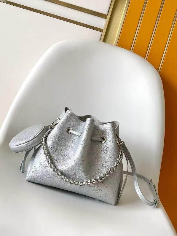 Louis Vuitton LV new perforated cowhide bucket bag