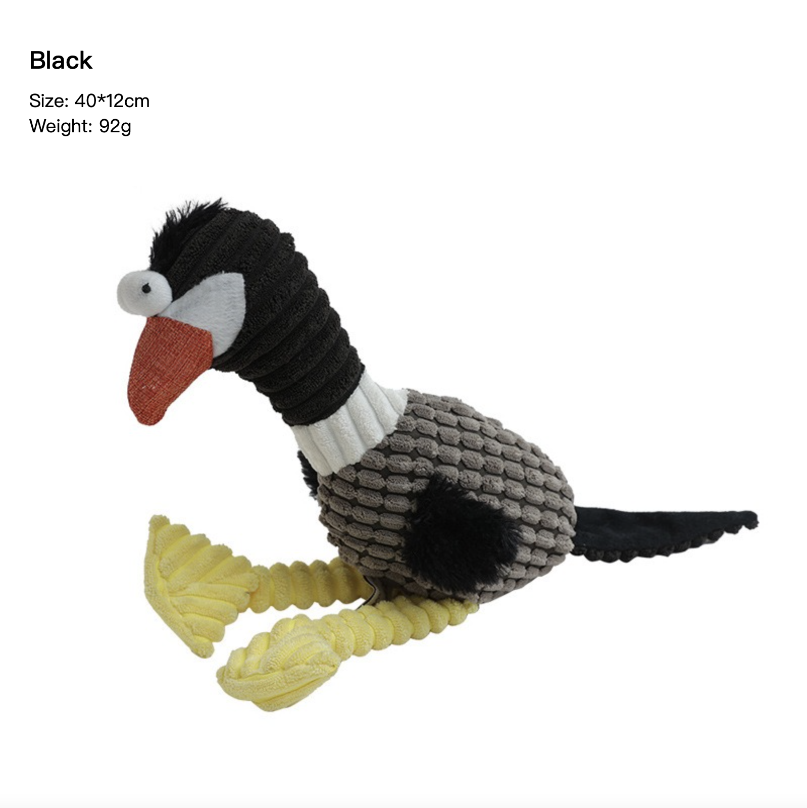 Colorful Squeaky Dog Toy Screaming Chicken Teeth Cleaning Teeth Grinding Blue/Green/Black