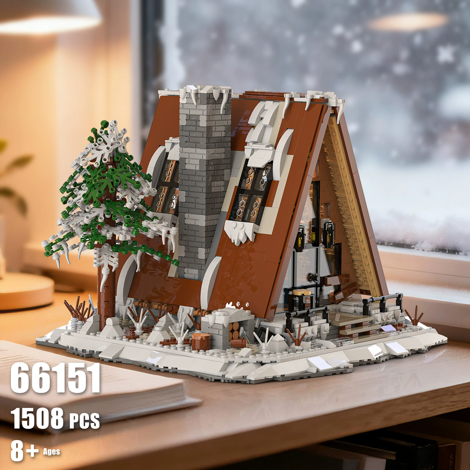 XBert 66151 - A-Frame Cabin