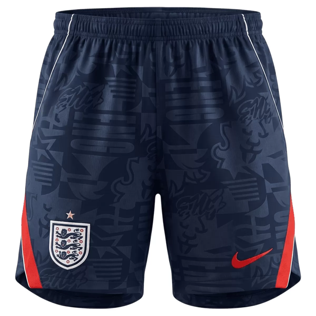 England Away Soccer Shorts 2026