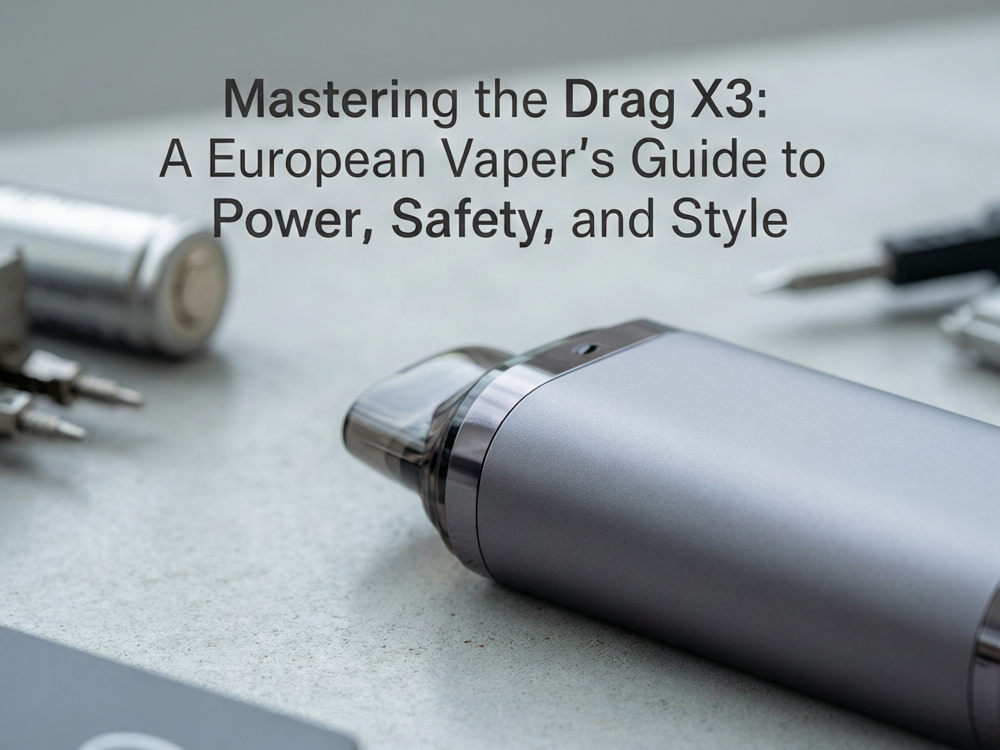 Mastering the Drag X3: A European Vaper’s Guide to Power, Safety, and Style