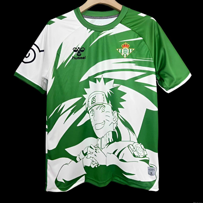 25/26 Real Betis Naruto Inspired Jersey S-4XL