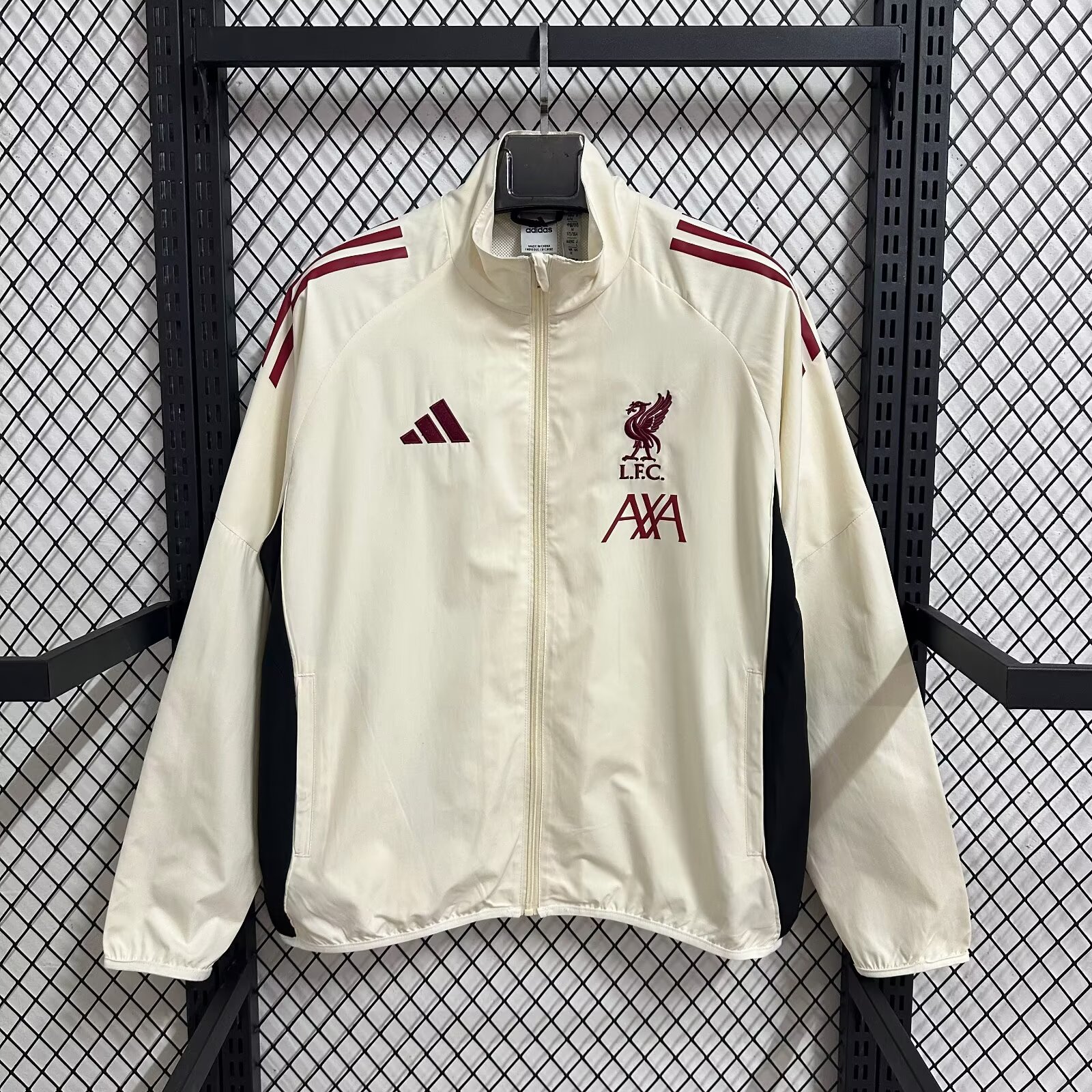LVP White windbreaker