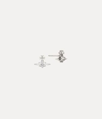 Dainty Silver Star Stud Earrings, Sparkling Zircon Ear Jewelry, Perfect Gift for Her