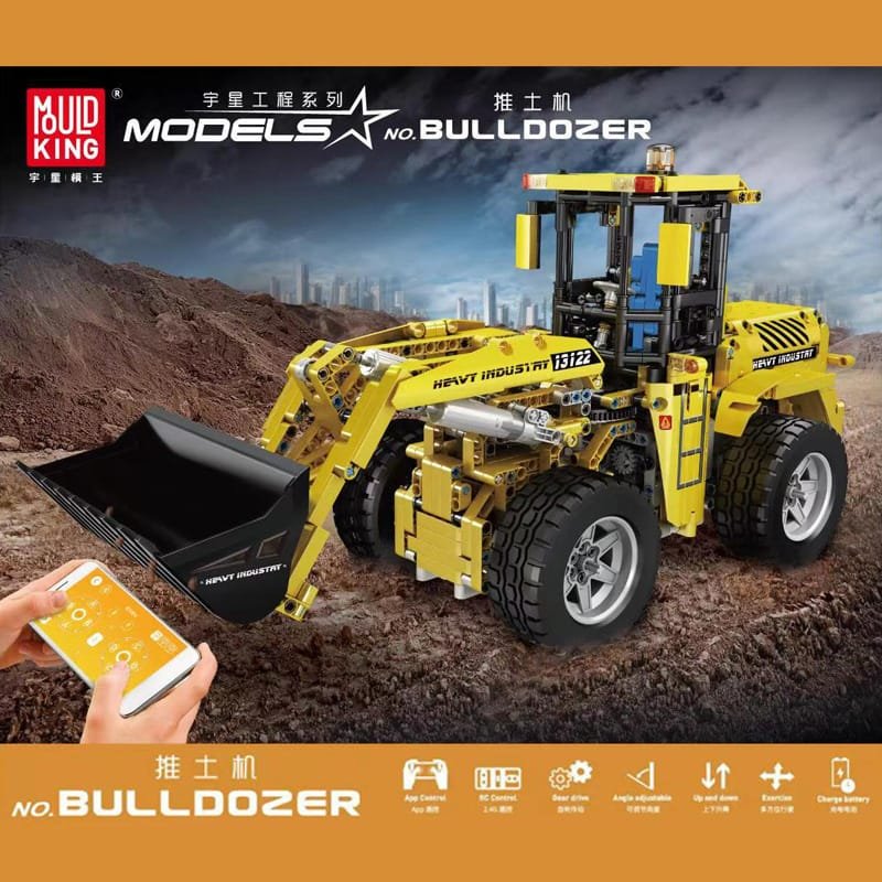 MOULD KING 13122S - Bulldozer
