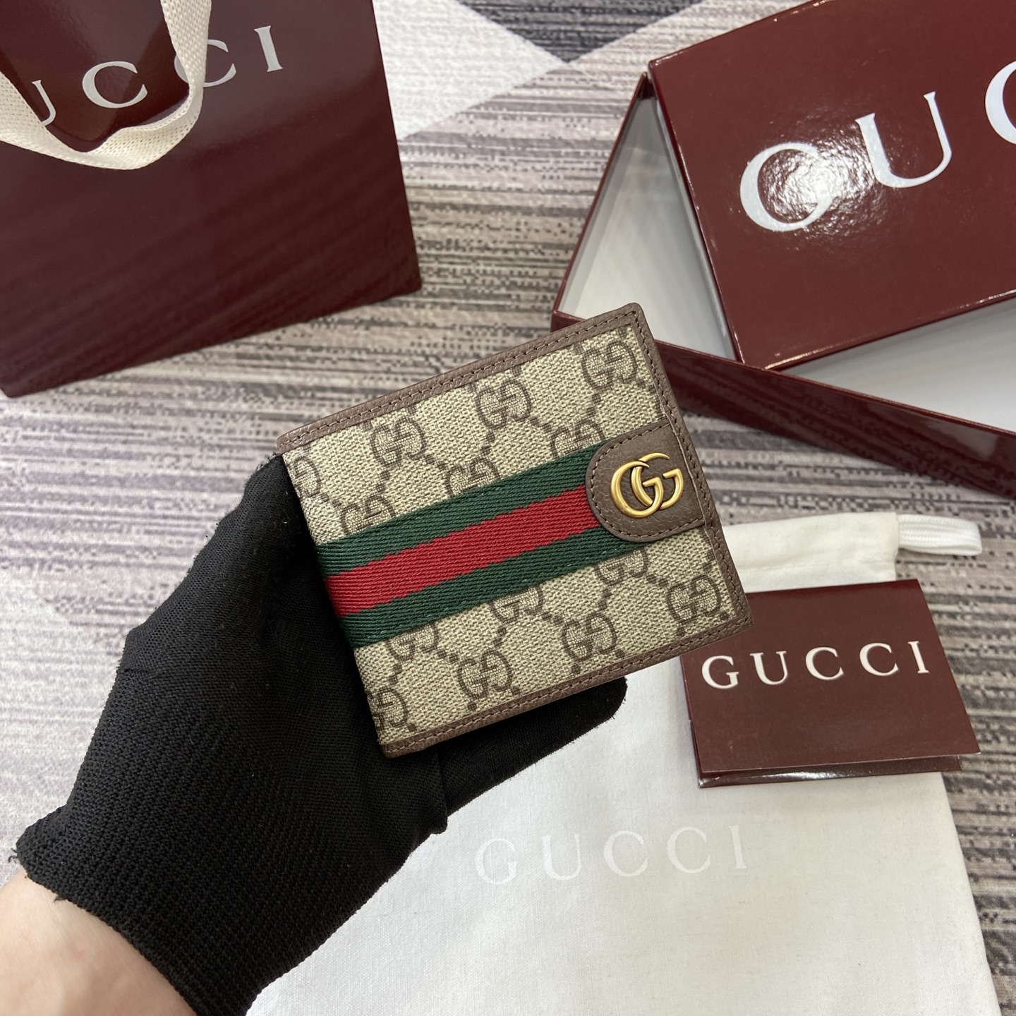 Gucci Ophidia bi-fold wallet 834271
