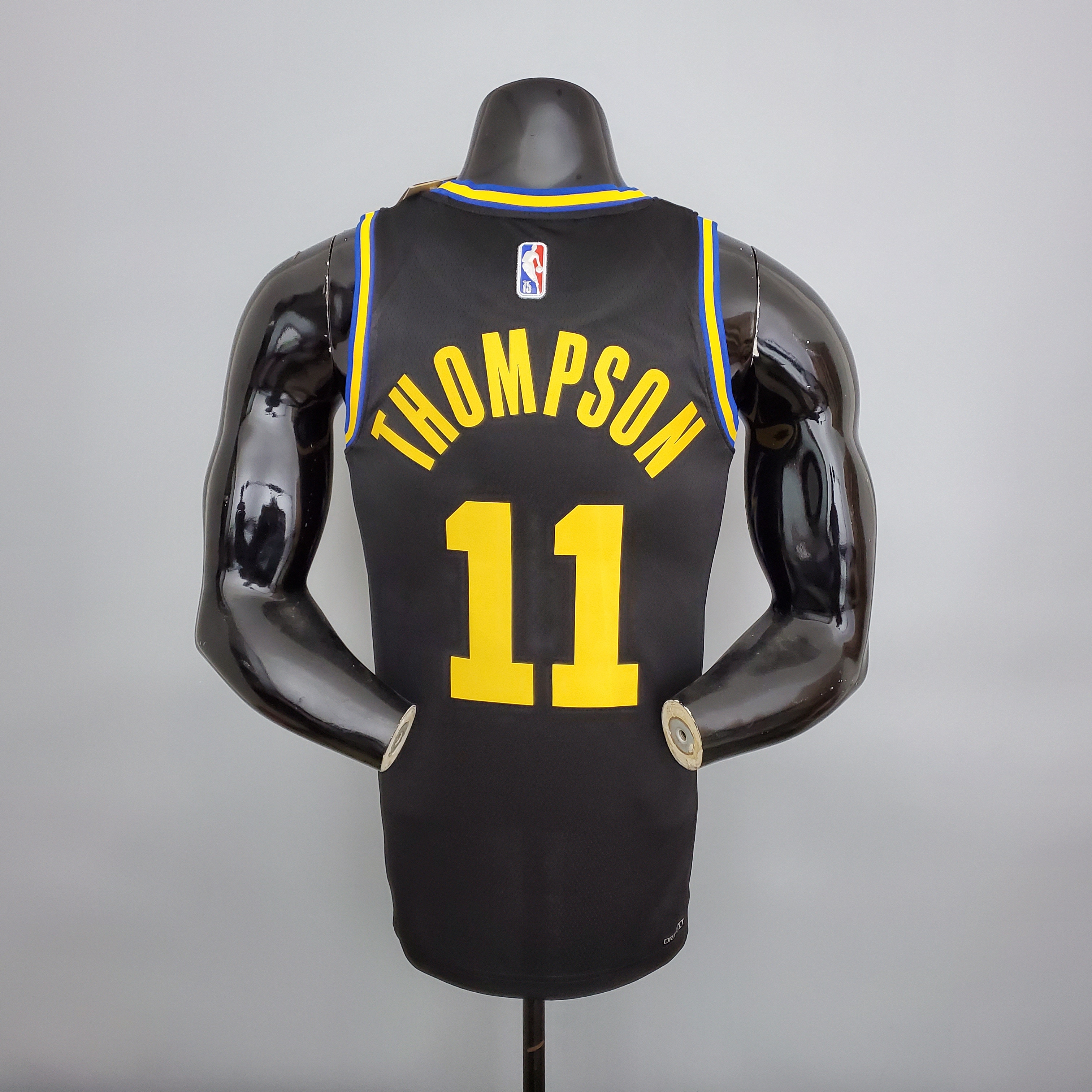 Klay Thompson Golden State Warriors 2022 75th Anniversary Swingman Jersey Black