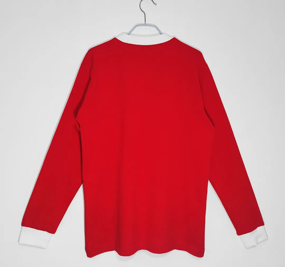 1963 Manchester United FA Cup Final Retro Long-Sleeve Jersey 1