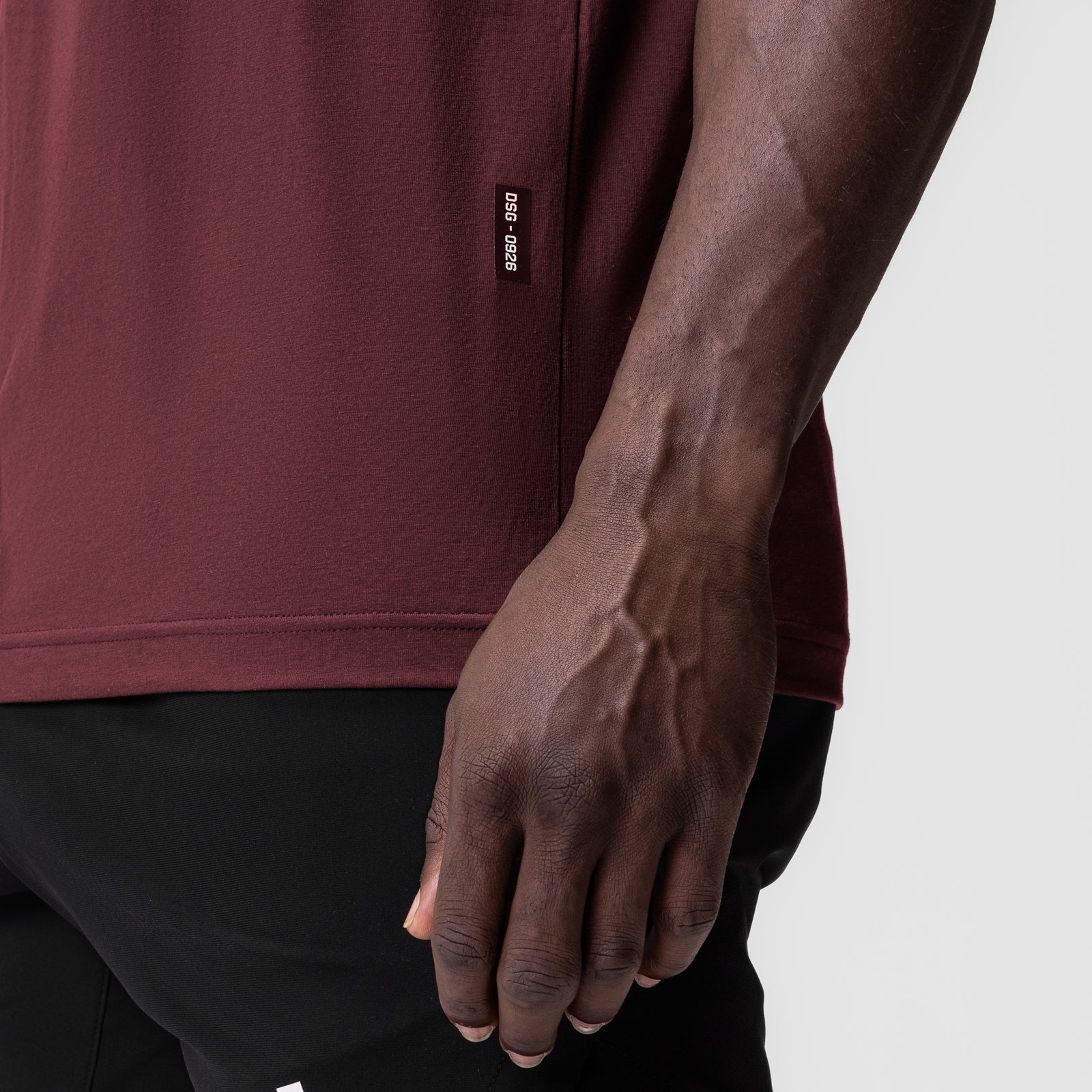 0926. Supima Muscle Tank - Crimson