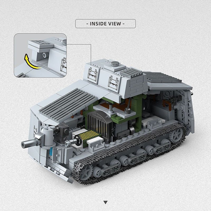 QuanGuan 300017 - A7V Heavy Tank