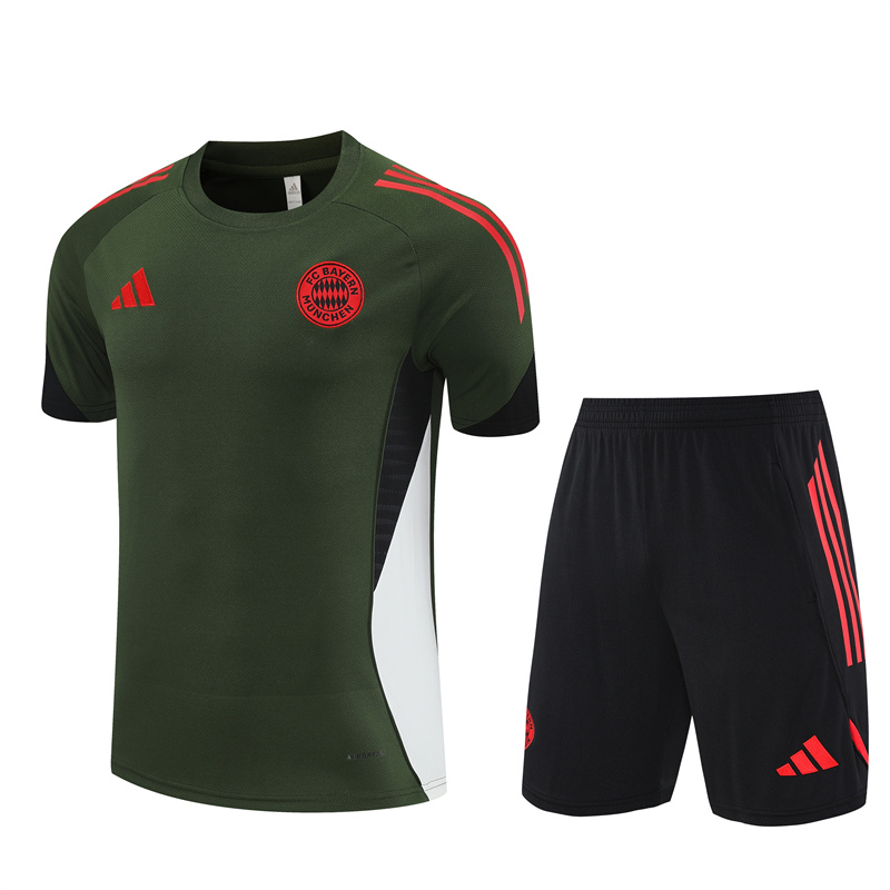 Adult / Kids Bayern Munchen 25/26 Short Sleeves Training suit 801
