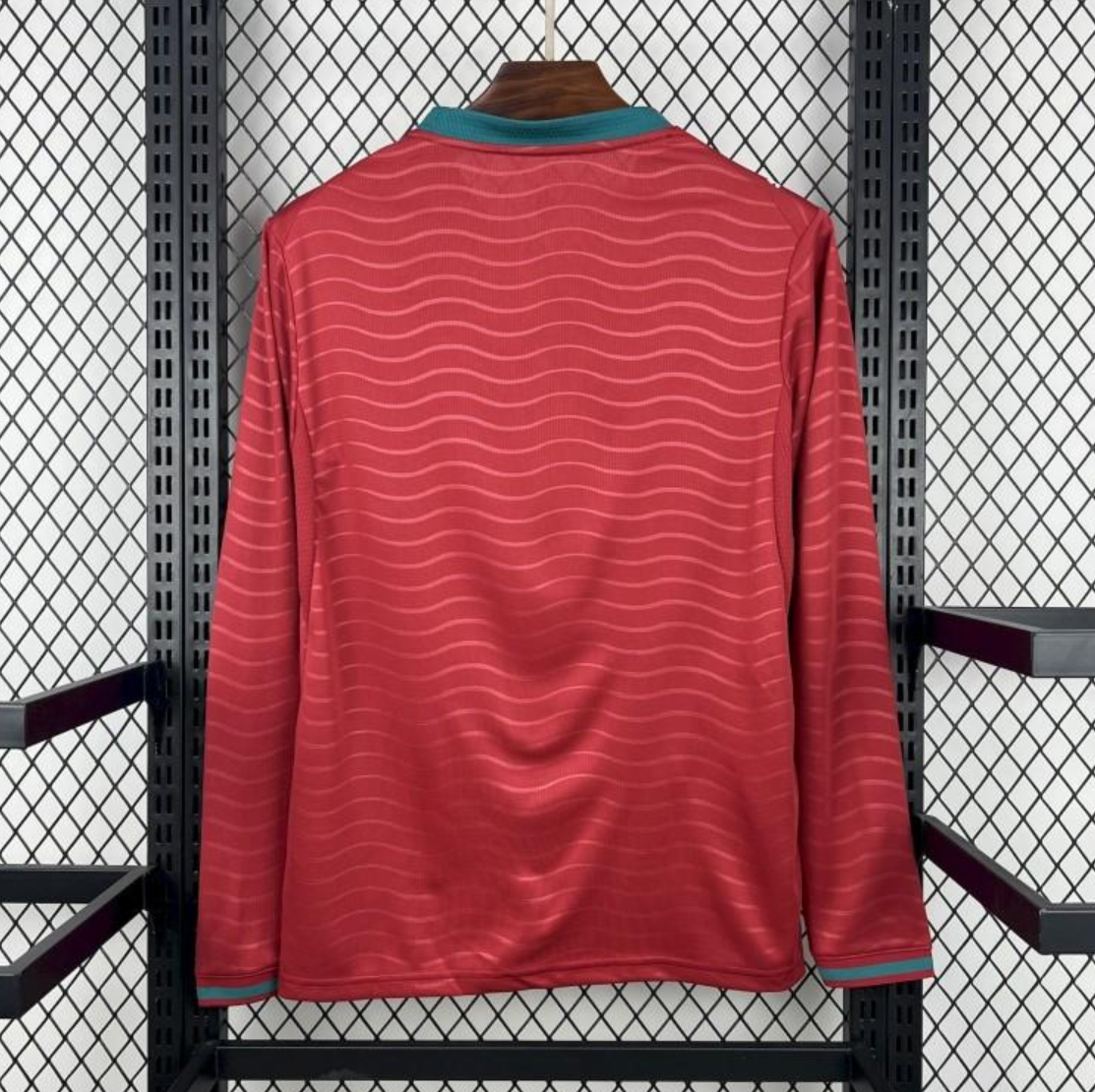 2026 Portugal World Cup Home Long Sleeves Jeresy S-2XL