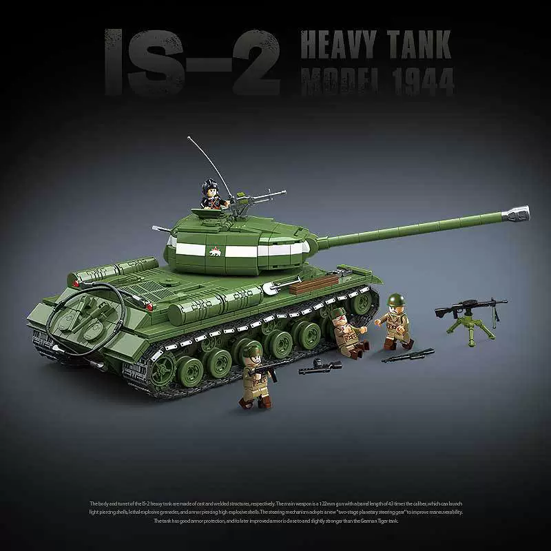 QuanGuan 100249 - IS-2 Heavy Tank Model 1944