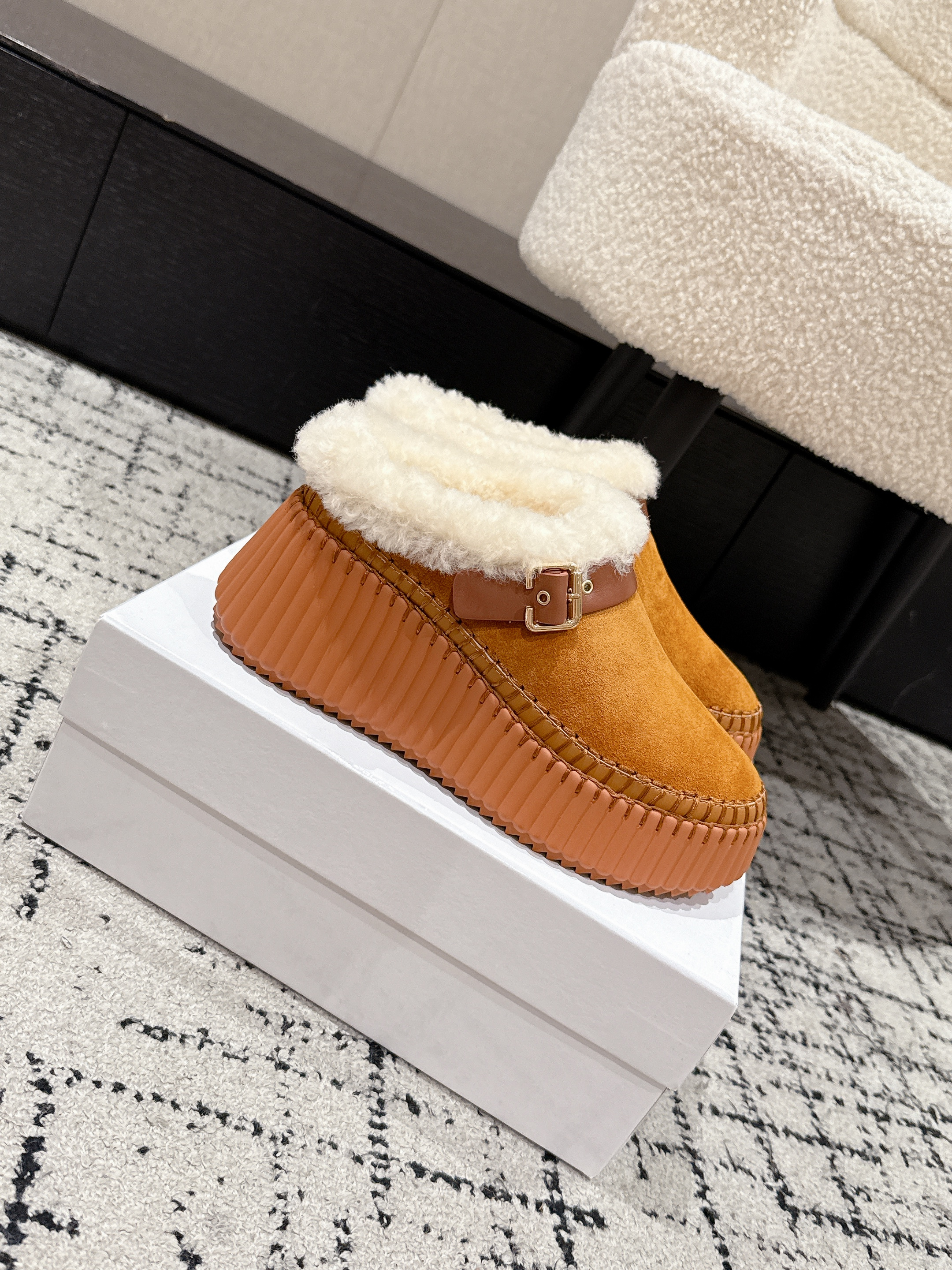 Chloe Nama Wedge Mule