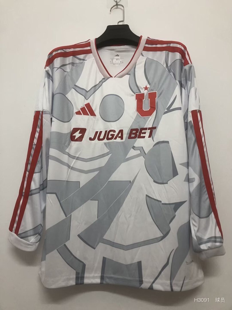 Chilean University Fan Style Long Sleeve Football Shirt Yupoo 26/27