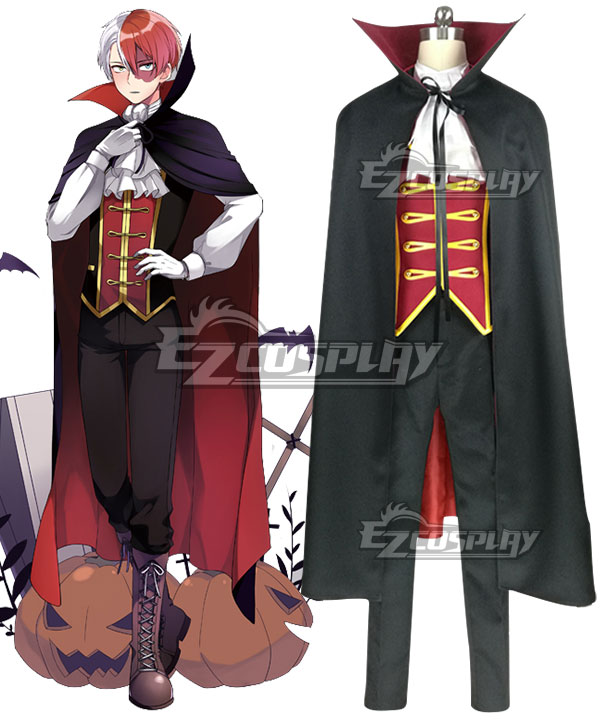 MHA Boku no Hero Akademia Shoto Todoroki Halloween Cosplay Costume
