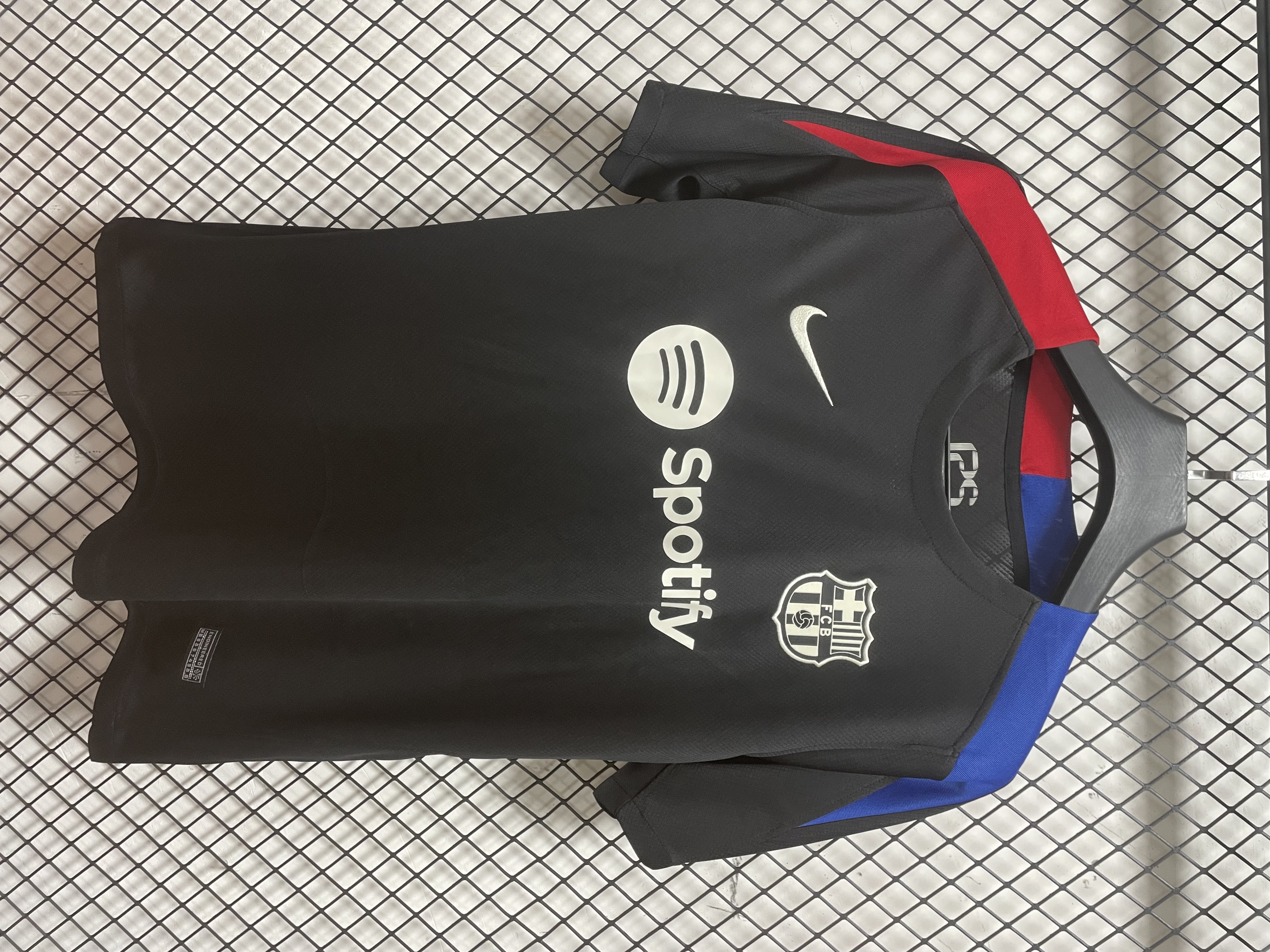 2526 Barcelona training suit black S-4XL