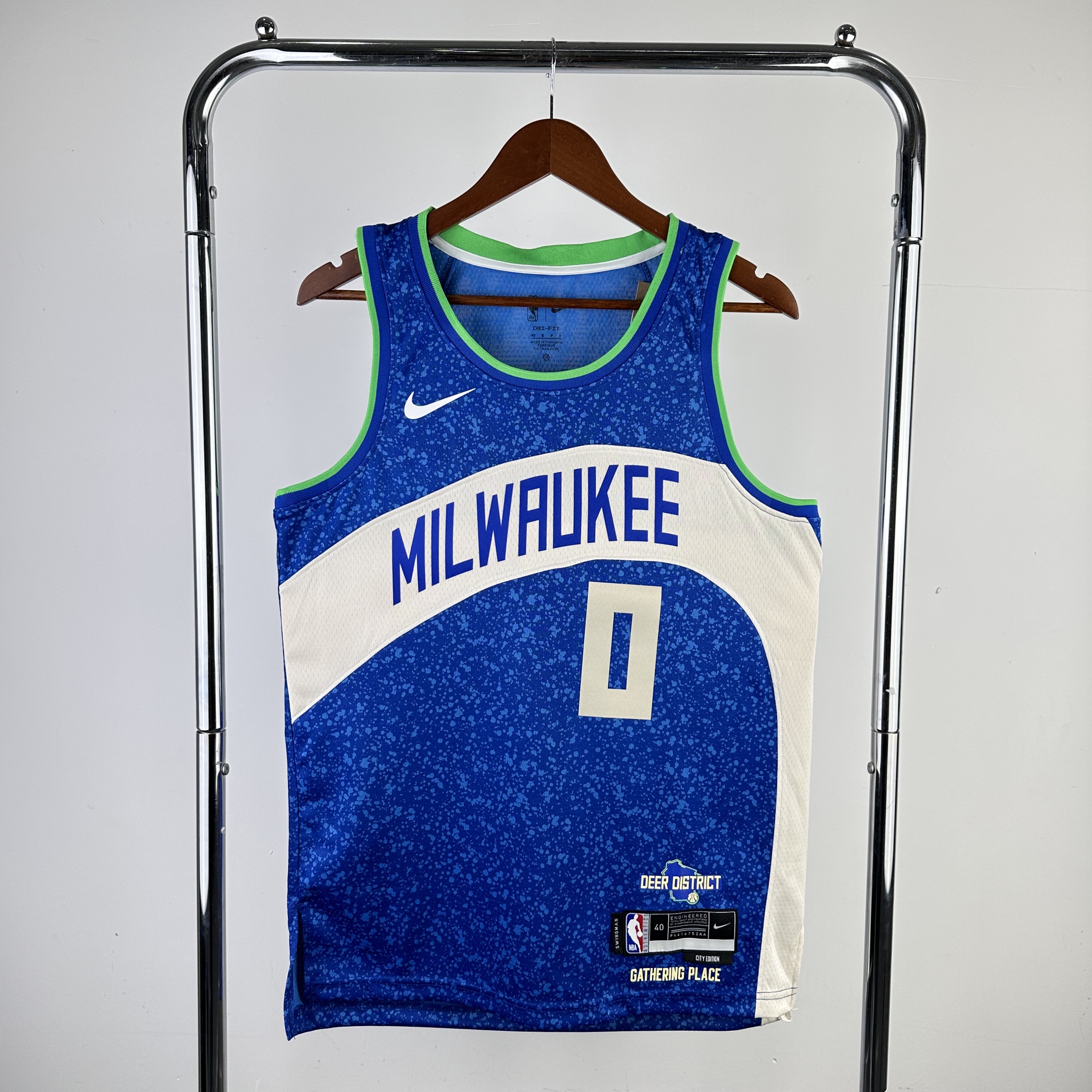 24 Season Milwaukee Bucks  City Edition No.0