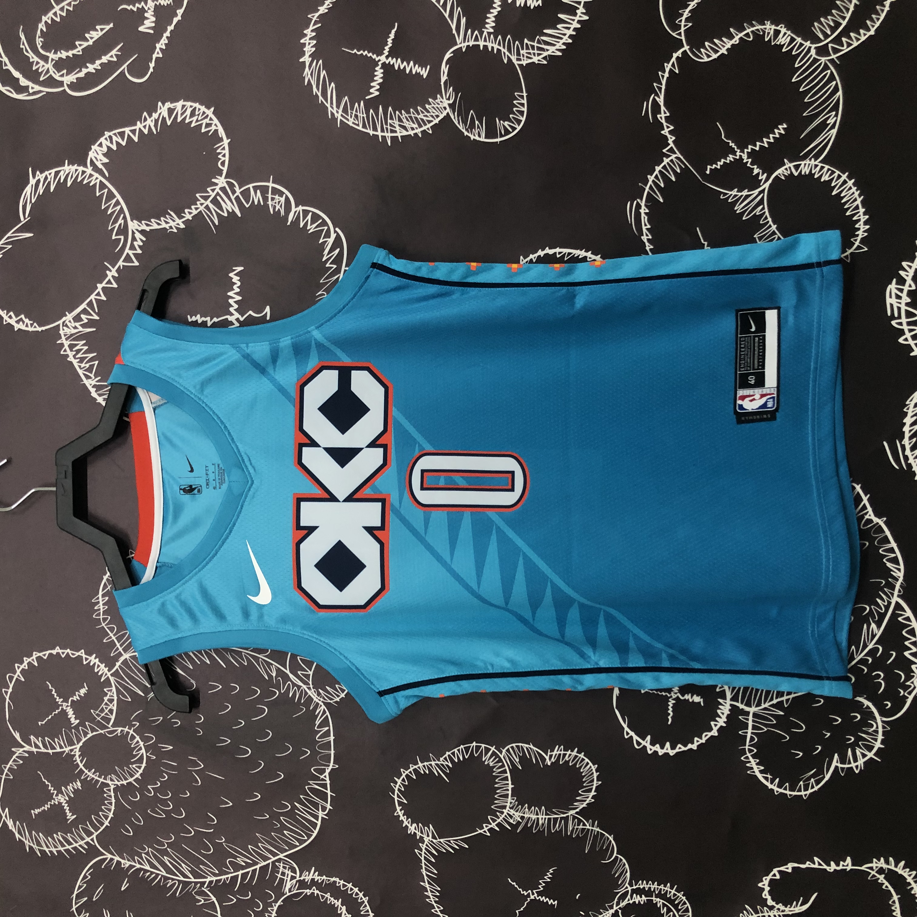 19 Season Oklahoma City Thunder City  No.0 Westbrook