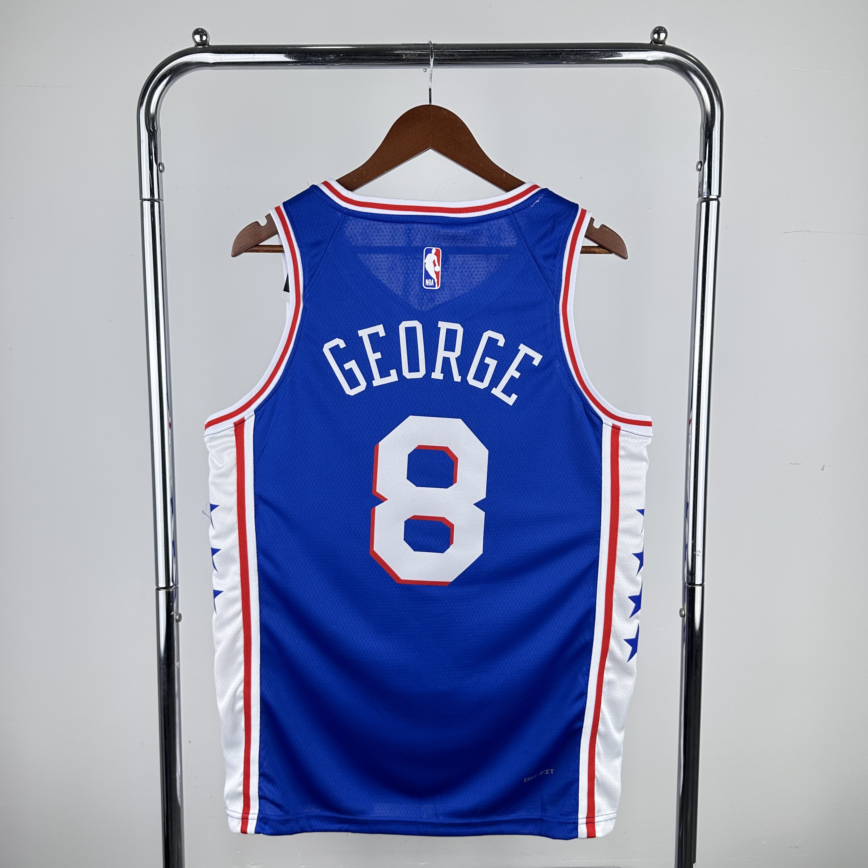 23 Season Philadelphia 76ers Blue V  #8