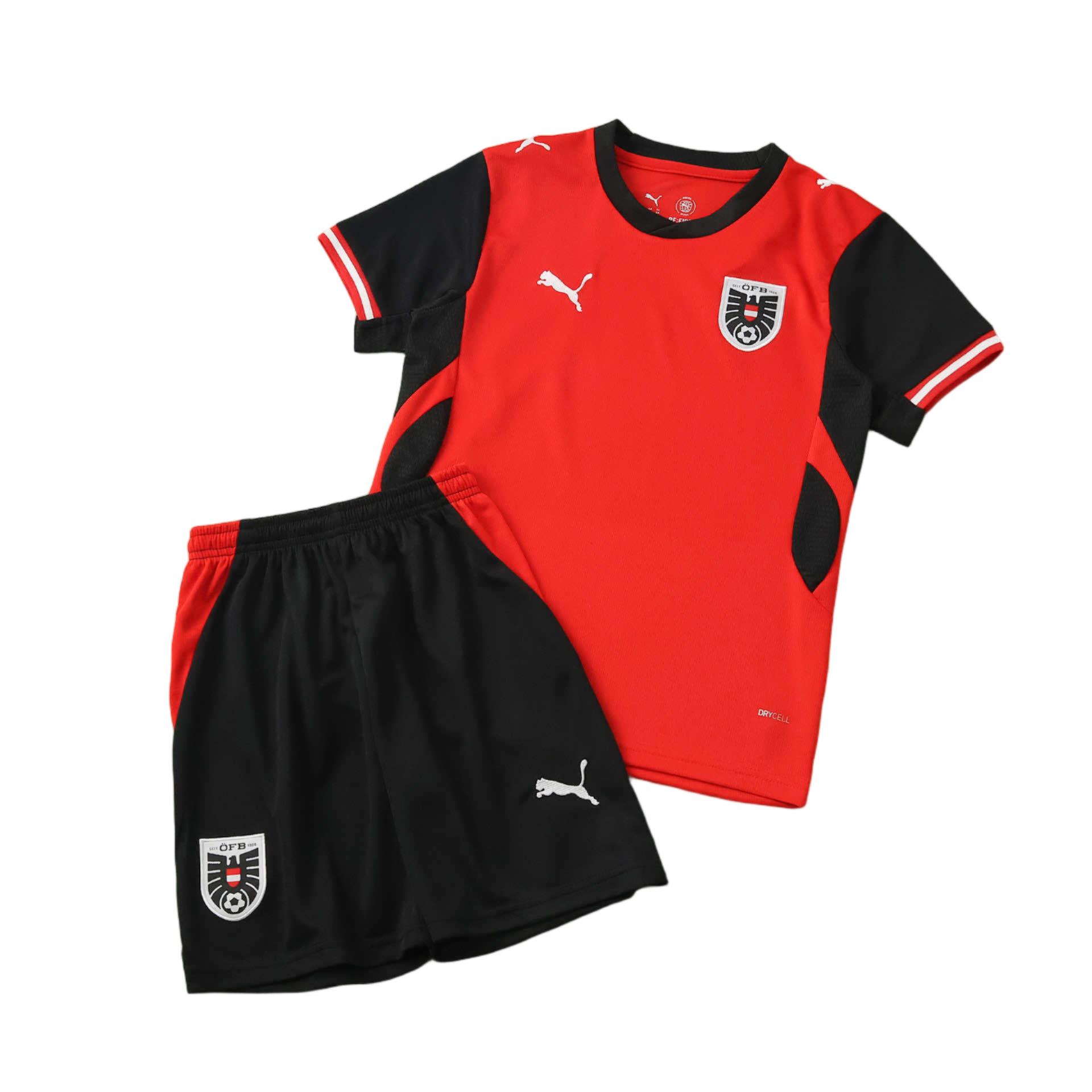 Kids 2026 World Cup Austria Home Jersey