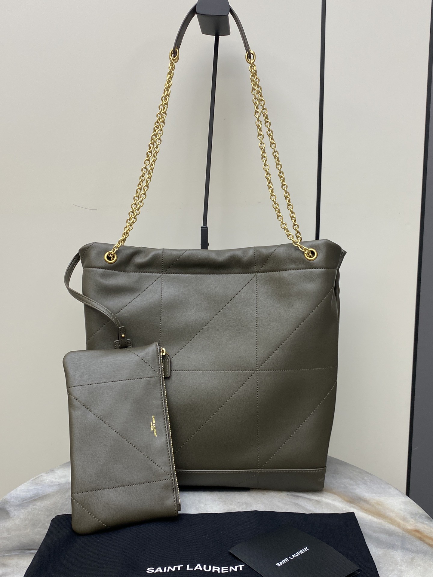 Saint Laurent YSL JAMIE POCHON sheepskin chain bag
