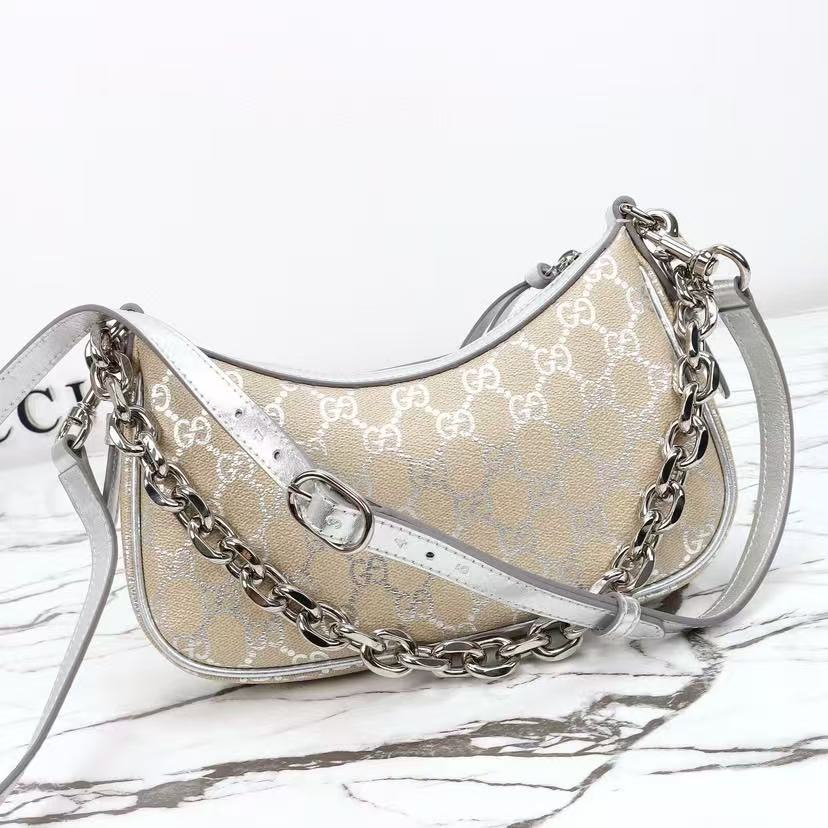 Gucci Emblem small shoulder bag