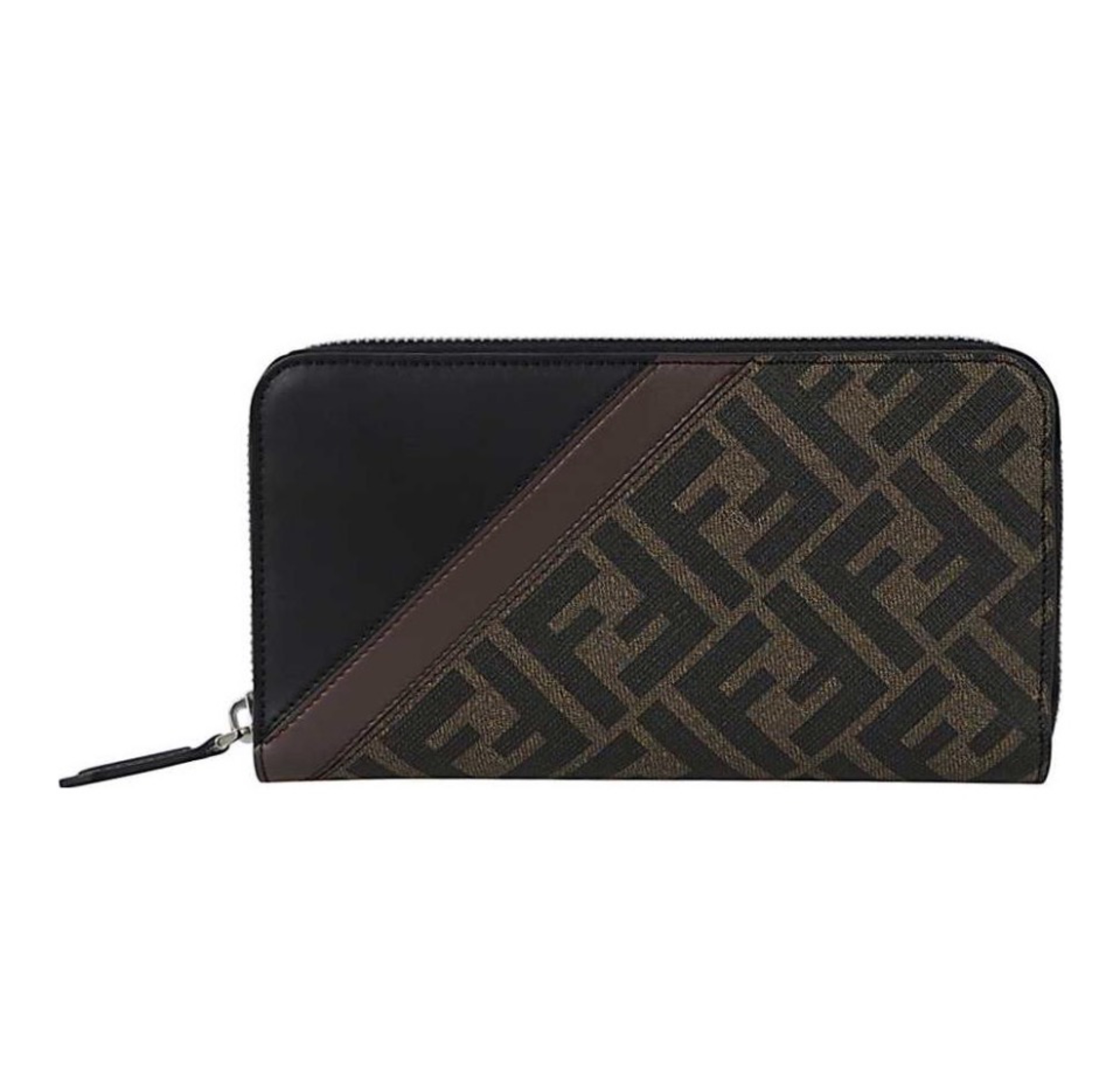 FENDI FF Printing Leather Wallte card holder