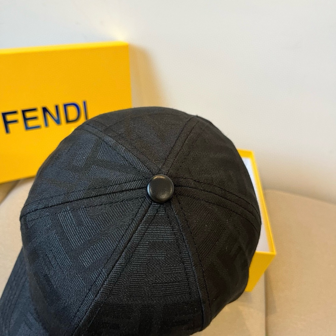 Fendi FF Logo Baseball Cap