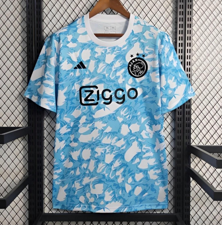 23-24 Ajax Training Blue Jersey S-2XL