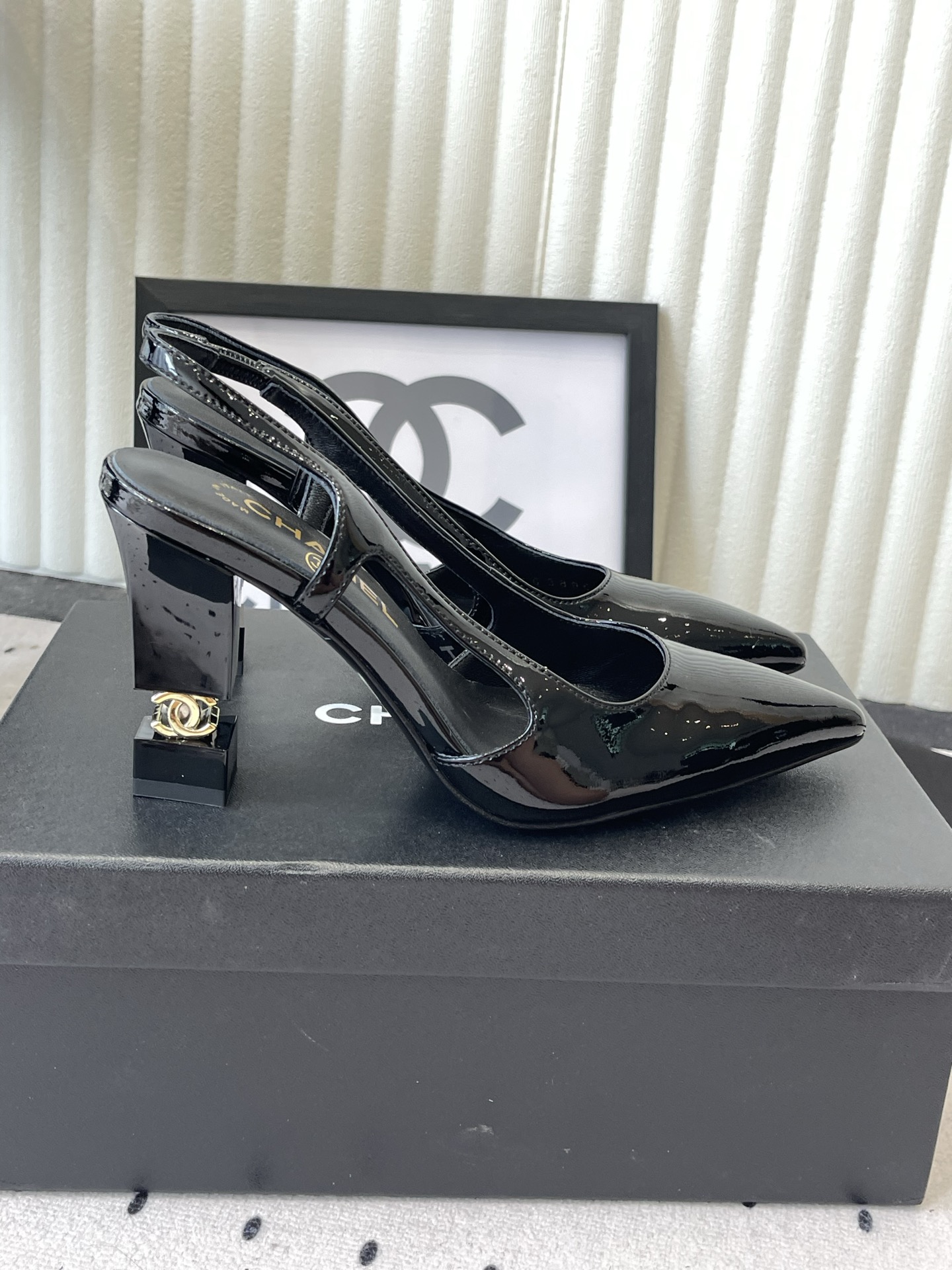 Chanel 2026 Patent leather Slingback Pump