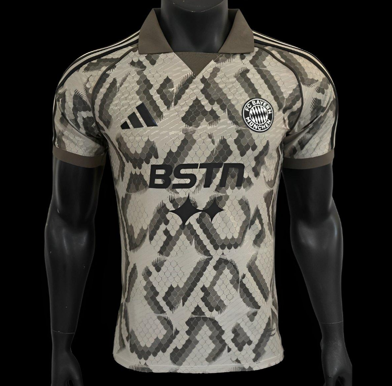 Player Version 25/26 FC Bayern BSTN Brown Special Jersey S-2XL