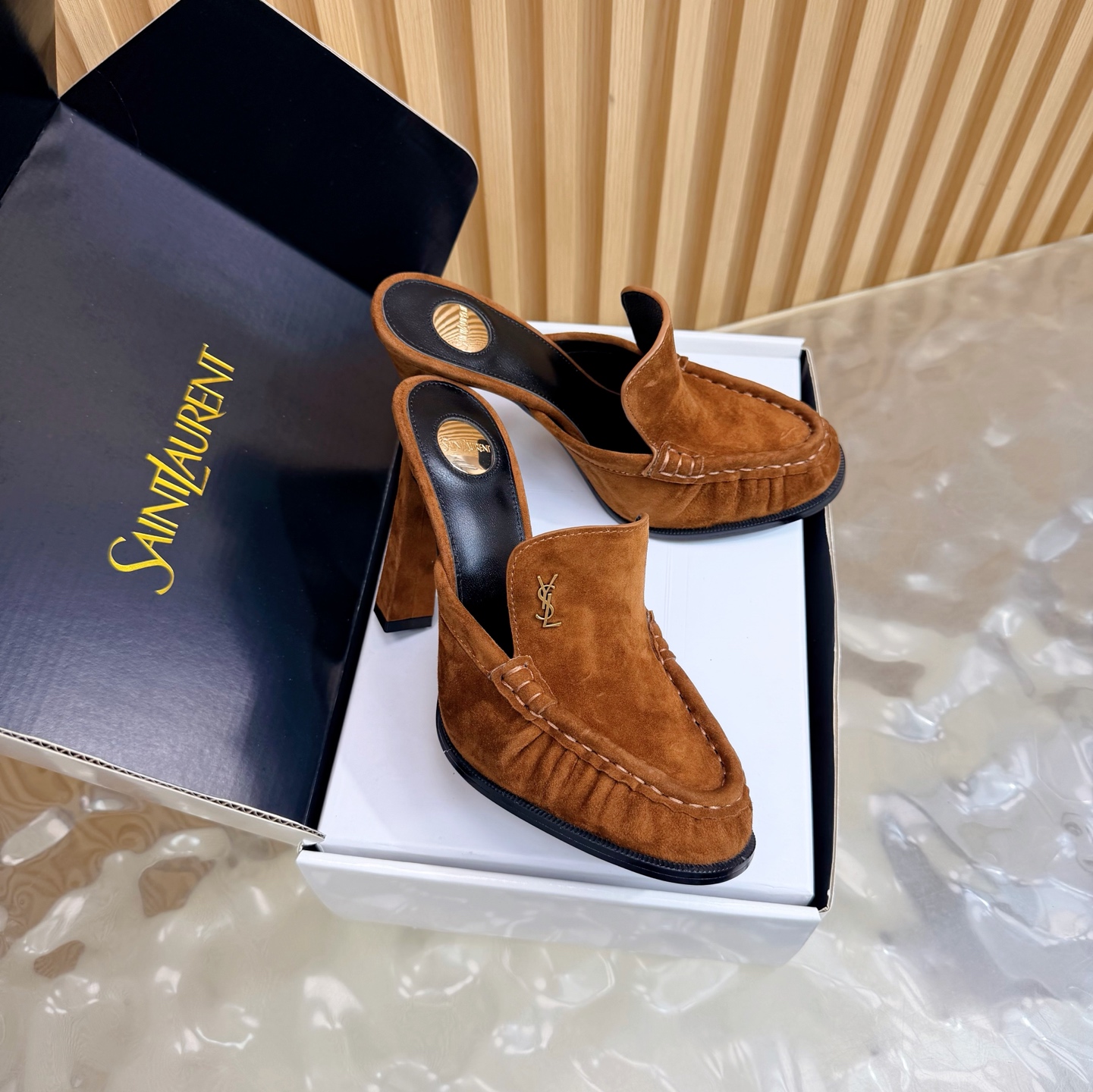 Saint Laurent Le Loafer Mule