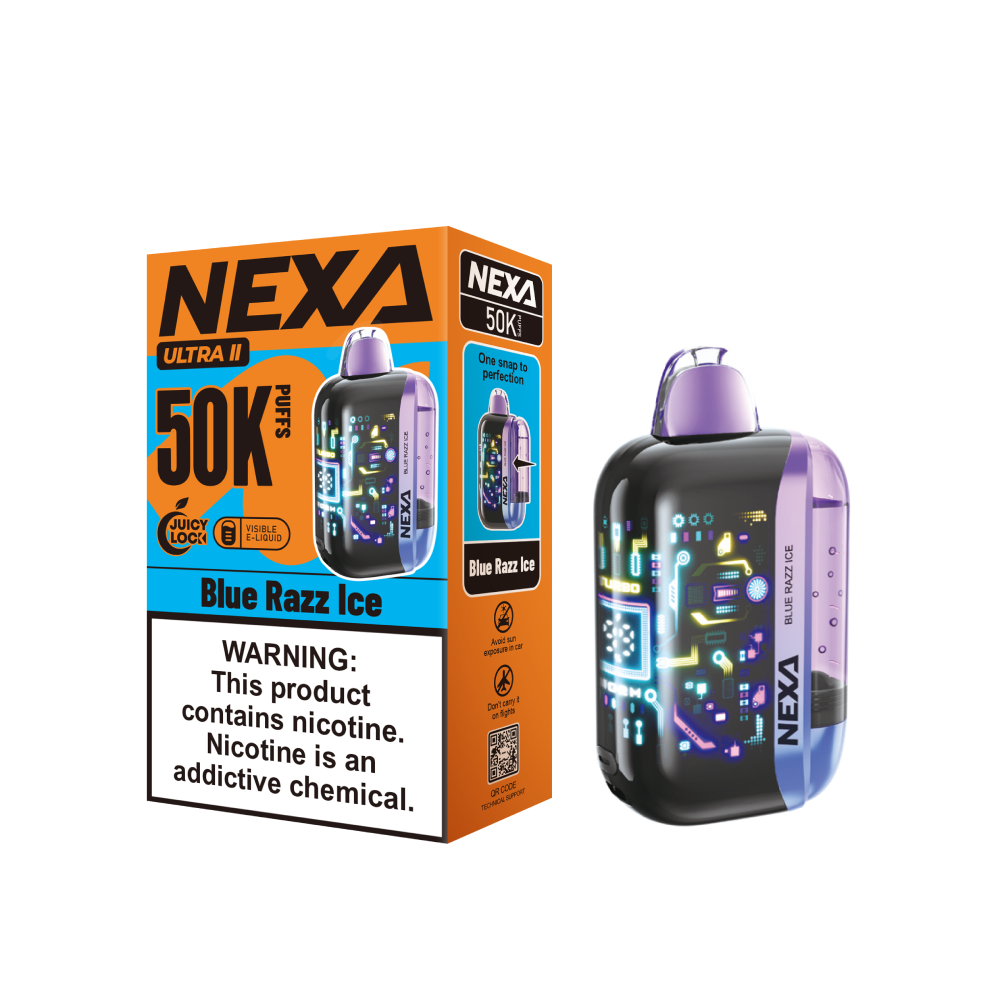 5Pcs Nexa Ultra II 50K 5% 20mL