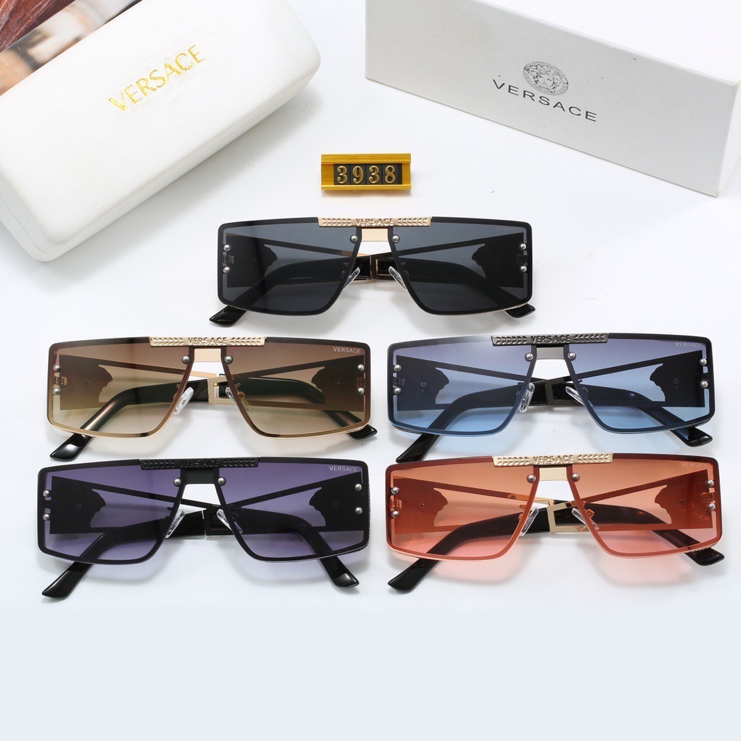 Versace Medusa Biggie Shield Sunglasses  Top quality - KAIROO