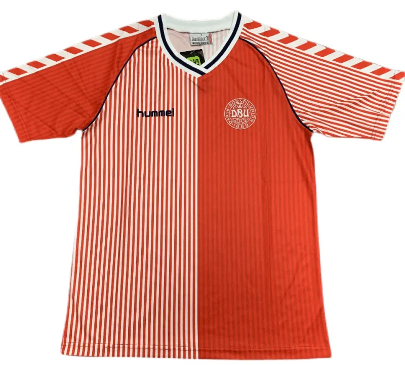 Denmark 1986 Retro Jersey Home