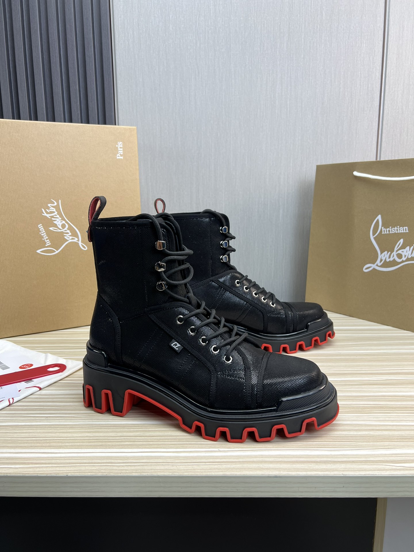 Christian Louboutin Men's Anklet Boots