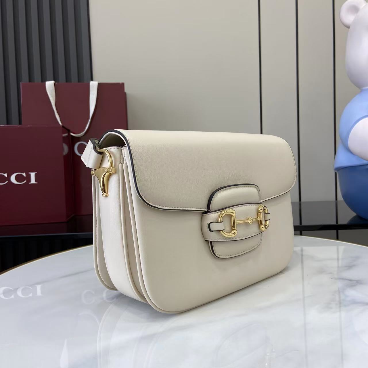 Gucci Horsebit 1955 Aura small shoulder bag 847063