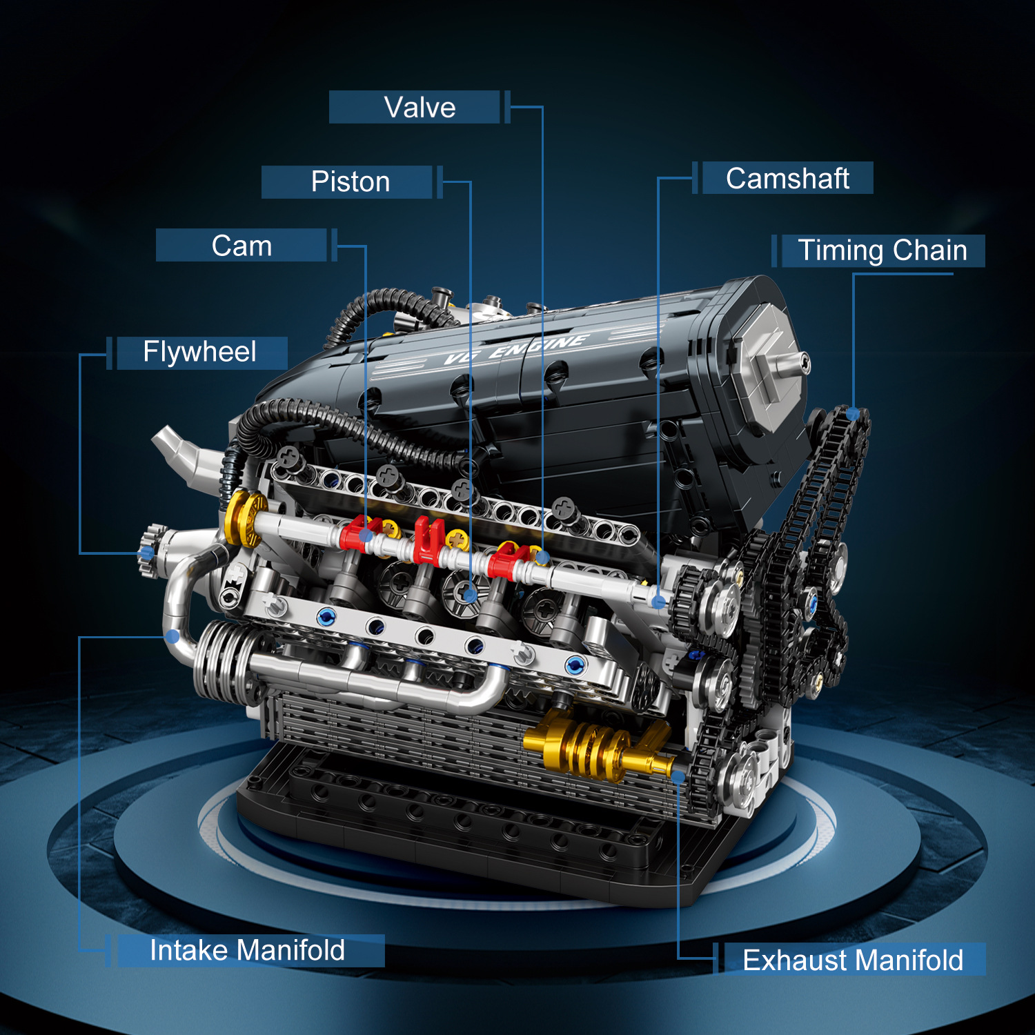 Reobrix 33013 - V6 Engine
