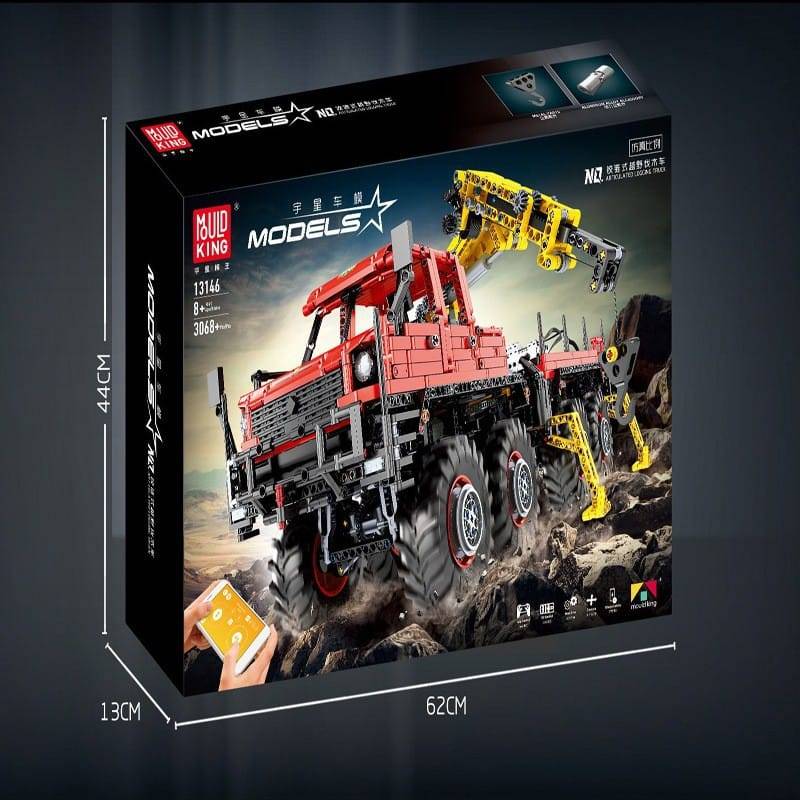 MOULD KING 13146 - Articulated 8??8 Offroad Truck