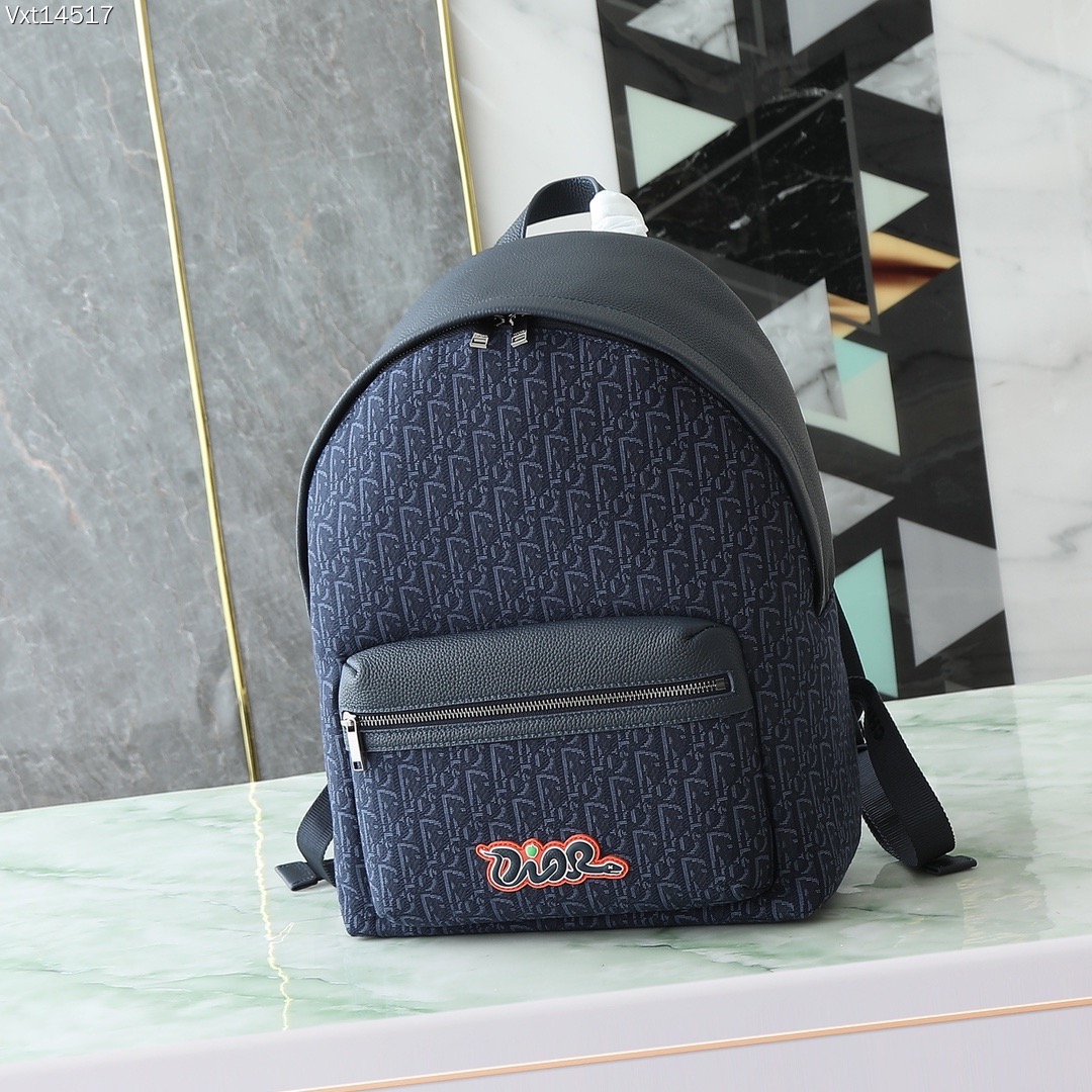 DIOR Rider 2.0 Oblique Jacquard Backpack