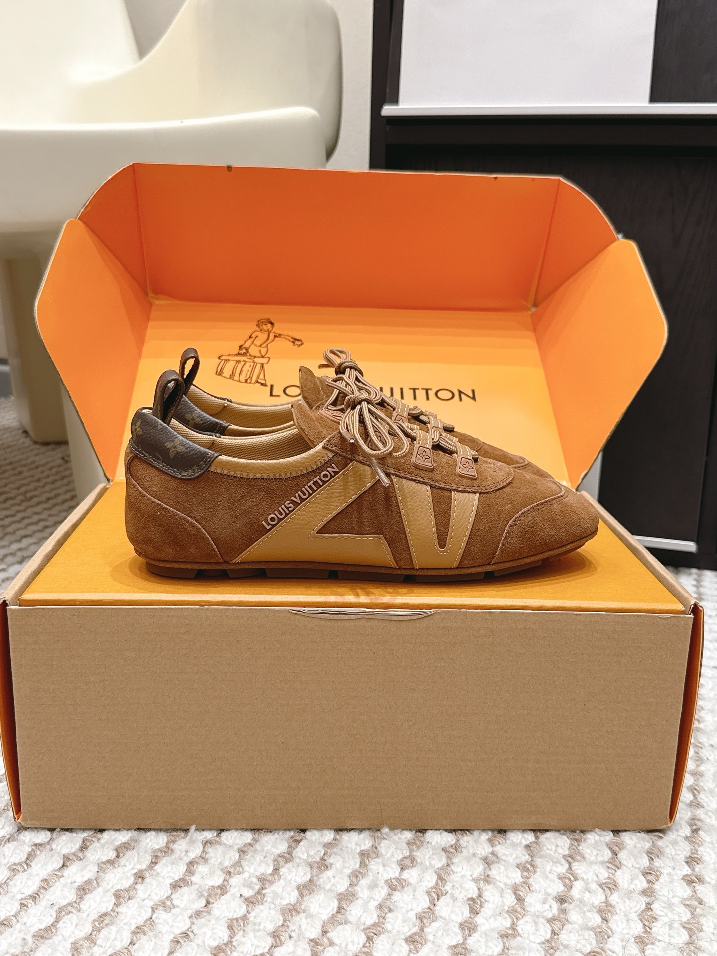 LV Sneakerina Mary Jane Shoes